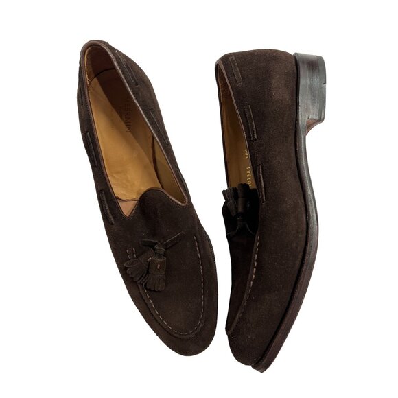 Meermin 101381 Flats in Brown Suede - Picture 1 of 9